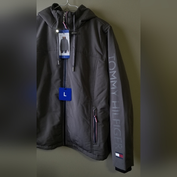 Tommy Hilfiger Women's Grey Jacket - Picture 5 of 6